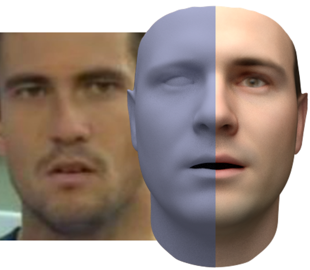 Teaser for InverseFaceNet: Deep Single-Shot Inverse Face Rendering From A Single Image