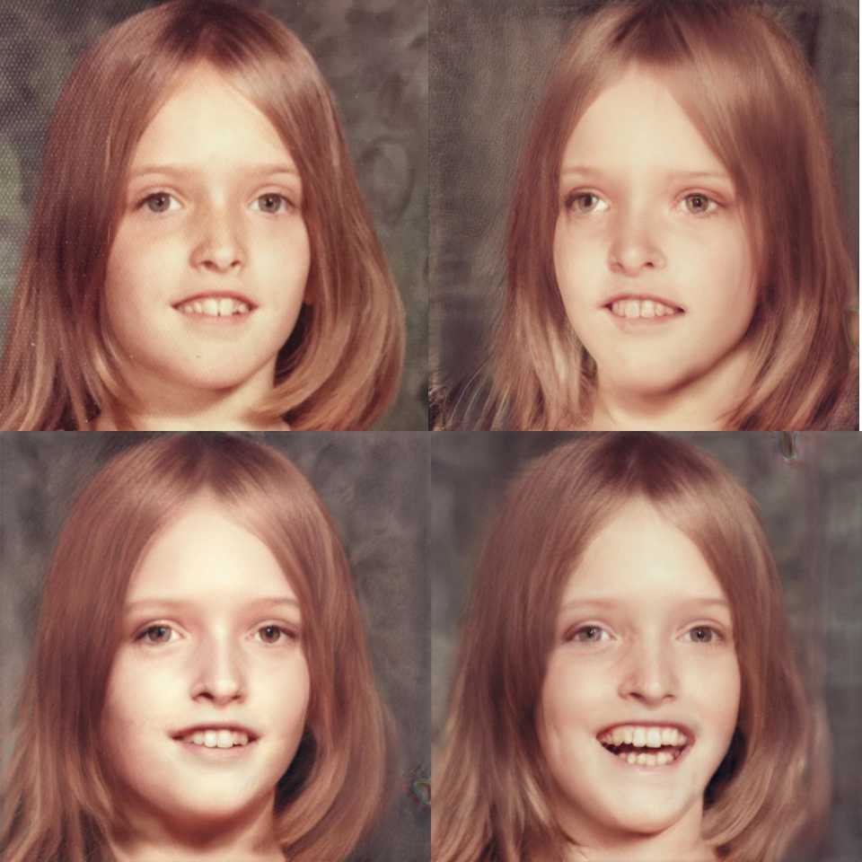 Teaser for PIE: Portrait Image Embedding for Semantic Control