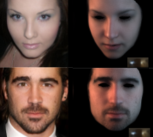 Teaser for Monocular Reconstruction of Neural Face Reflectance Fields